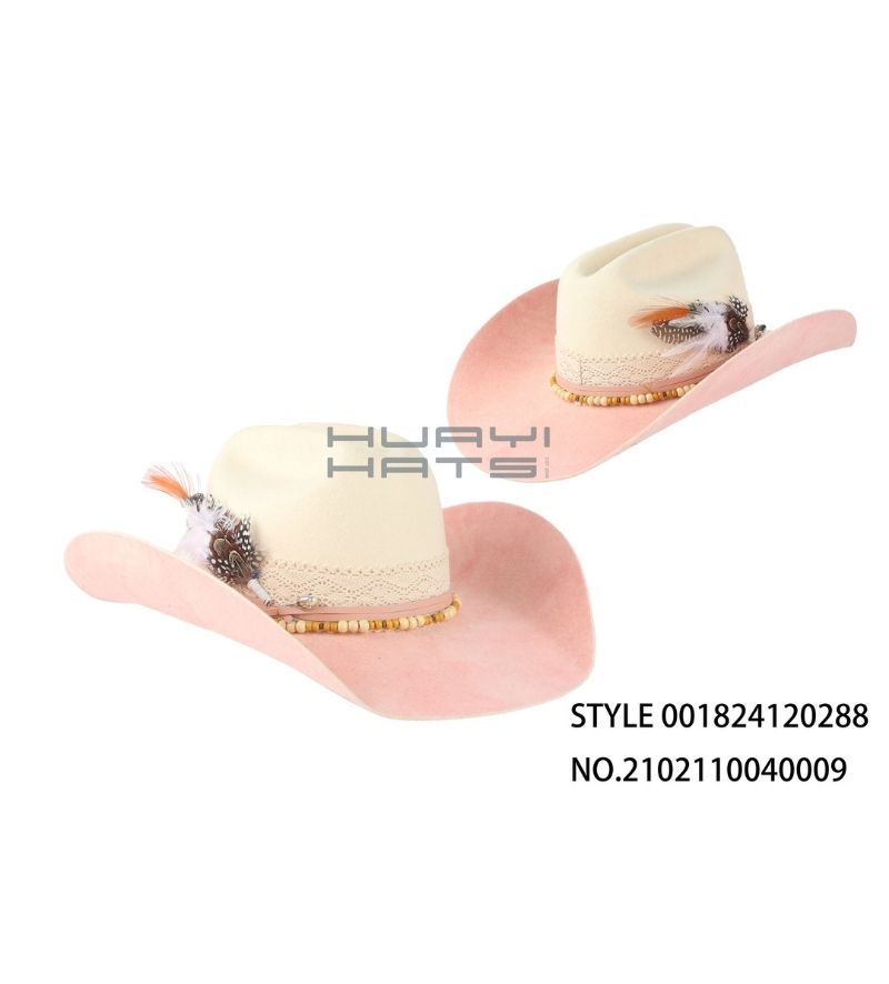 西部羊毛毡牛仔帽