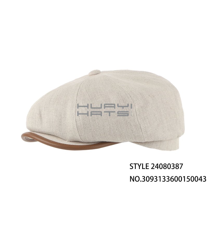 时尚米色男士报童帽